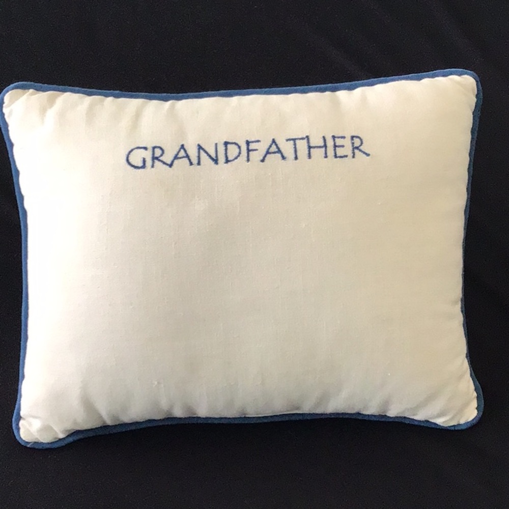 Grandfather pillow